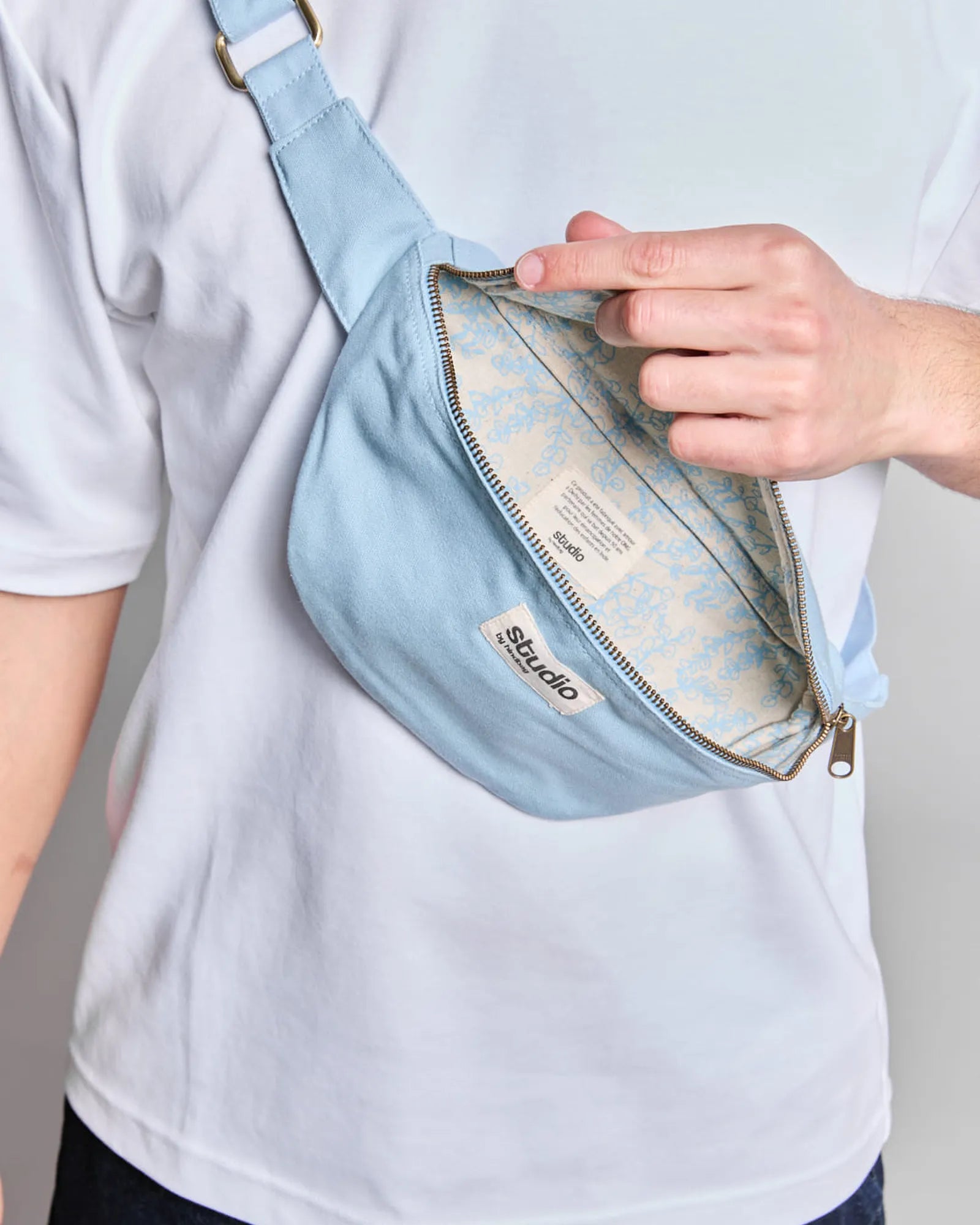 Heuptas van biokatoen Hindbag Valentine te personaliseren - 11